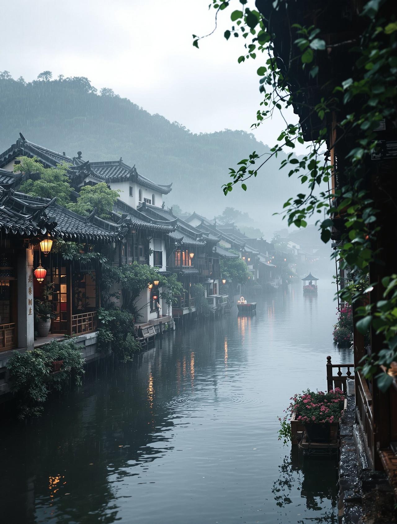 江南烟雨